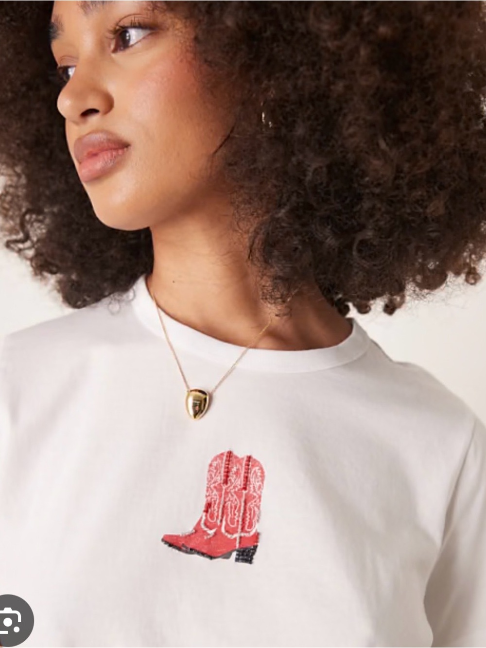 NWT Abercrombie & Fitch Cowboy boots T-Shirt
